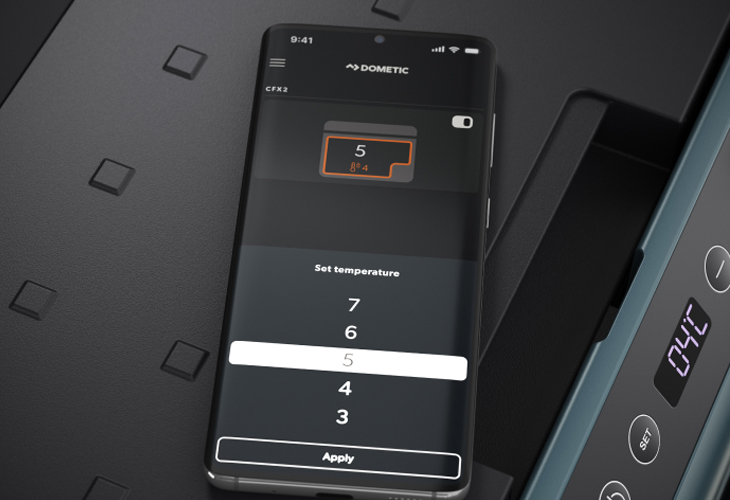 Управление с телефона Dometic CFX2