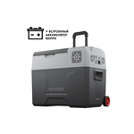 Компрессорный автохолодильник Alpicool CX40-S + встроенная АКБ, Модификации: АКБ - 15.6 Ah, Объём холодильника: 40 литров, фотография №  в интернет-магазине «ВТачку»