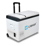 Компрессорный автохолодильник Libhof K-30H, Модификации: На колесах, Объём холодильника: 30 литров, фотография №  в интернет-магазине «ВТачку»