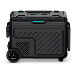 Компрессорный автохолодильник Libhof W-35DH, Независимые камеры: Двухкамерные, Модификации: На колесах, Объём холодильника: 34 литра, фотография №  в интернет-магазине «ВТачку»