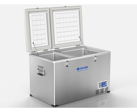 Компрессорный автохолодильник Ice Cube IC100 (двухкамерный), Другие модели из линейки: 106 литров, фотография № 5 в интернет-магазине «ВТачку»