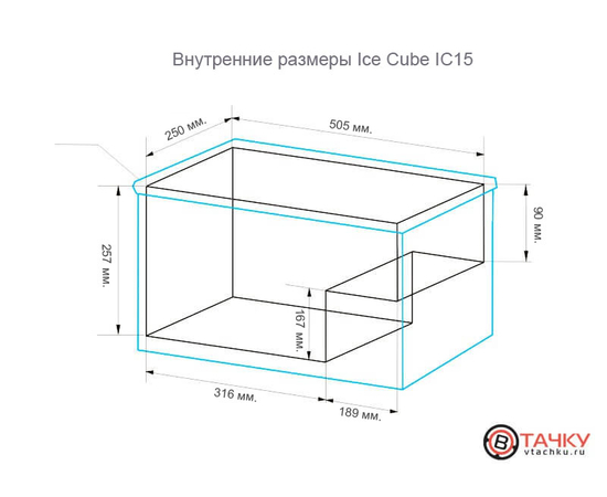 Компрессорный автохолодильник Ice Cube IC15, Другие модели из линейки: 20 литров, фотография № 7 в интернет-магазине «ВТачку»