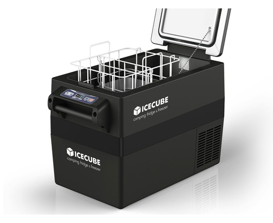 Компрессорный автохолодильник Ice Cube IC40 Black, Другие модели из линейки: 39 литров, фотография № 3 в интернет-магазине «ВТачку»