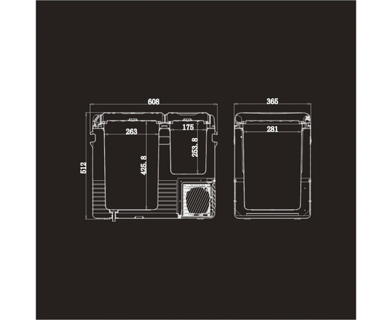 Компрессорный автохолодильник Meyvel AF-K55D, Другие модели из линейки: 55 литров, фотография № 13 в интернет-магазине «ВТачку»