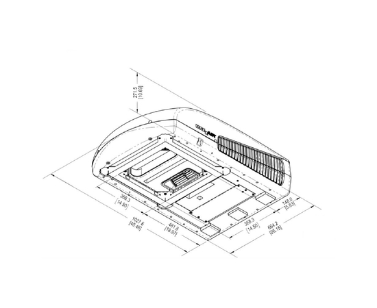 Накрышный кондиционер Coleman MaxxAir 3100, Мощность охлаждения: 3100 Вт, фотография № 14 в интернет-магазине «ВТачку»