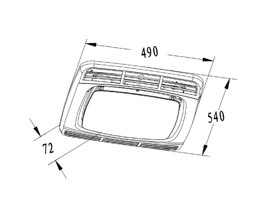 Накрышный кондиционер MobileComfort MC 3500 (220В), Мощность охлаждения: 3500 Вт, фотография № 5 в интернет-магазине «ВТачку»