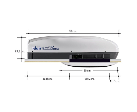 Накрышный кондиционер Telair DualClima 12500H, Мощность охлаждения: 3200 Вт, фото № 9 Накрышный кондиционер Telair DualClima 12500H, Мощность охлаждения: 3200 Вт, фотография № 9 в интернет-магазине «ВТачку»