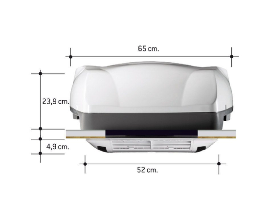 Накрышный кондиционер Telair DualClima 8400H, Мощность охлаждения: 2460 Вт, фотография № 8 в интернет-магазине «ВТачку»