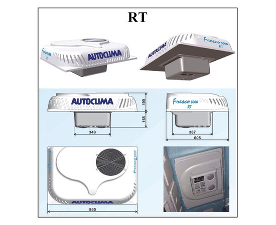 Стояночный кондиционер Autoclima Fresco 3000 RT 12В, Напряжение питания: 12 Вольт, фотография № 9 в интернет-магазине «ВТачку»