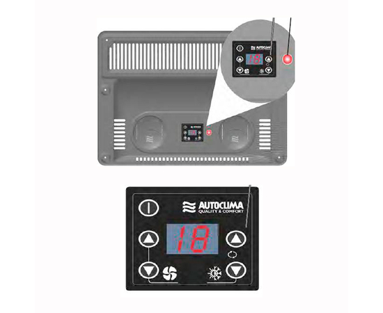 Электрический кондиционер-моноблок Autoclima Modula RTH SLIM 12В, Напряжение питания: 12 Вольт, фотография № 4 в интернет-магазине «ВТачку»