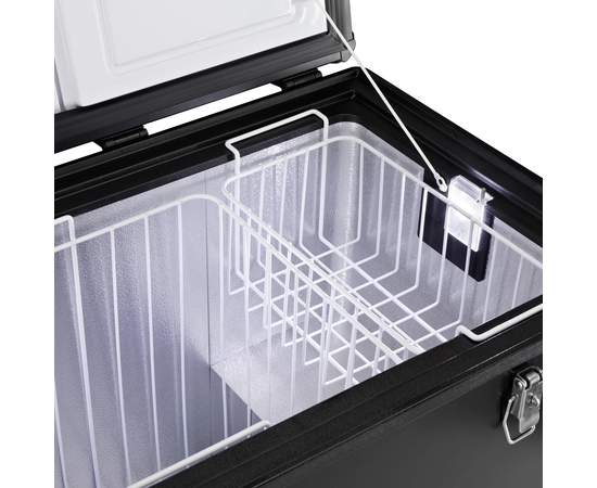 Компрессорный автохолодильник Indel B TB100 Steel Black, Независимые камеры: Однокамерные, Объём холодильника: 100 литров, фотография № 3 в интернет-магазине «ВТачку»