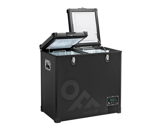 Компрессорный автохолодильник Indel B TB118 DD Steel Black, Независимые камеры: Двухкамерные, Объём холодильника: 118 литров, фото № 2 Компрессорный автохолодильник Indel B TB118 DD Steel Black, Независимые камеры: Двухкамерные, Объём холодильника: 118 литров, фотография № 2 в интернет-магазине «ВТачку»
