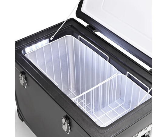 Компрессорный автохолодильник Indel B TB130 Steel Black, Независимые камеры: Однокамерные, Объём холодильника: 130 литров, фотография № 3 в интернет-магазине «ВТачку»