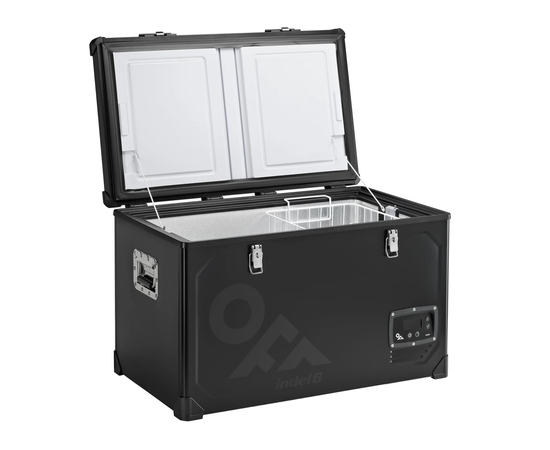 Компрессорный автохолодильник Indel B TB74 Steel Black, Независимые камеры: Однокамерные, Объём холодильника: 74 литра, фотография № 2 в интернет-магазине «ВТачку»