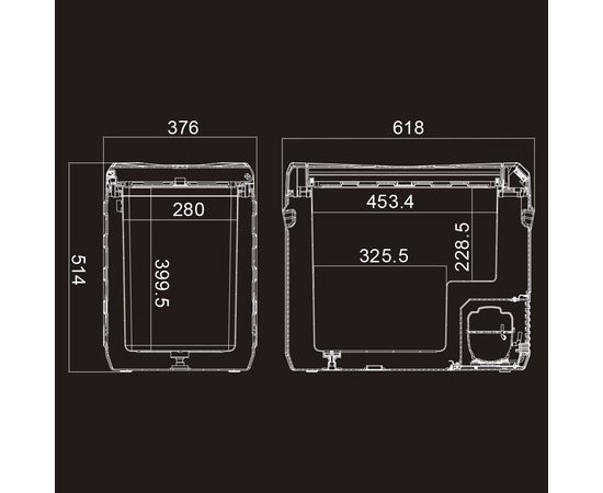 Компрессорный автохолодильник Meyvel AF-F50, Объём холодильника: 50 литров, фотография № 22 в интернет-магазине «ВТачку»