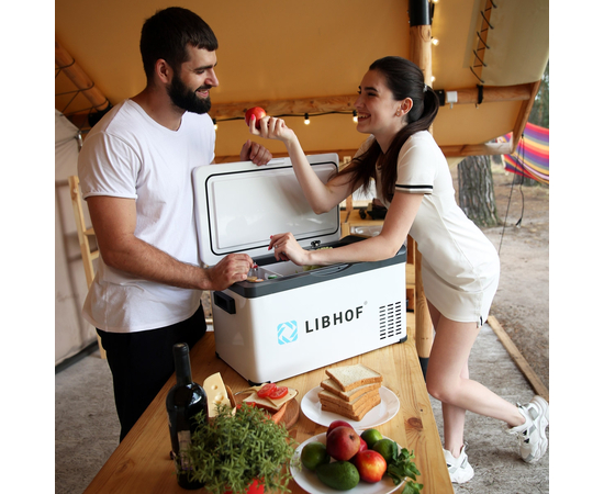 Компрессорный автохолодильник Libhof K-26, Модификации: Переносные, Объём холодильника: 23 литра, фотография № 10 в интернет-магазине «ВТачку»