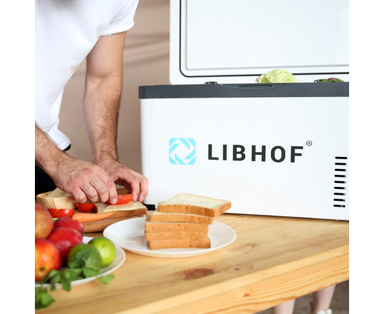 Компрессорный автохолодильник Libhof K-26, Модификации: Переносные, Объём холодильника: 23 литра, фотография № 11 в интернет-магазине «ВТачку»