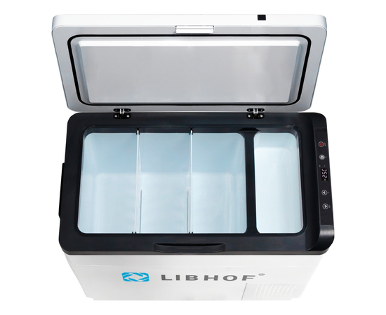 Компрессорный автохолодильник Libhof K-30H, Модификации: На колесах, Объём холодильника: 30 литров, фотография № 16 в интернет-магазине «ВТачку»