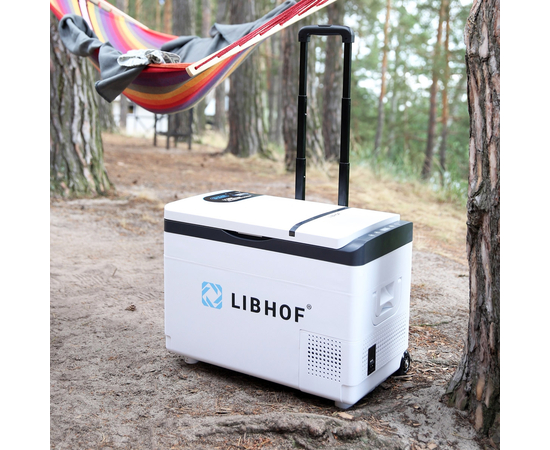 Компрессорный автохолодильник Libhof K-30H, Модификации: На колесах, Объём холодильника: 30 литров, фотография № 20 в интернет-магазине «ВТачку»