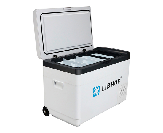 Компрессорный автохолодильник Libhof K-30H, Модификации: На колесах, Объём холодильника: 30 литров, фотография № 8 в интернет-магазине «ВТачку»