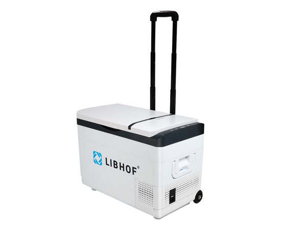 Компрессорный автохолодильник Libhof K-30H, Модификации: На колесах, Объём холодильника: 30 литров, фотография № 11 в интернет-магазине «ВТачку»