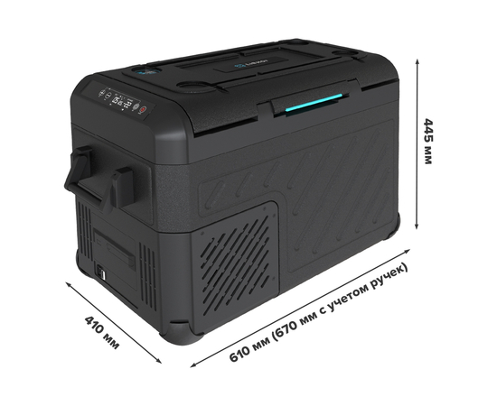 Компрессорный автохолодильник Libhof W-35D, Независимые камеры: Двухкамерные, Модификации: Переносные, Объём холодильника: 35 литров, фотография № 5 в интернет-магазине «ВТачку»