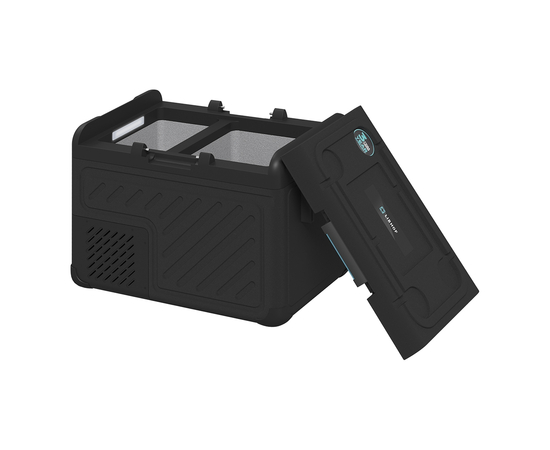 Компрессорный автохолодильник Libhof W-35D, Независимые камеры: Двухкамерные, Модификации: Переносные, Объём холодильника: 35 литров, фотография № 8 в интернет-магазине «ВТачку»