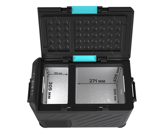 Компрессорный автохолодильник Libhof W-45D, Независимые камеры: Двухкамерные, Модификации: Переносные, Объём холодильника: 45 литров, фото № 6 Компрессорный автохолодильник Libhof W-45D, Независимые камеры: Двухкамерные, Модификации: Переносные, Объём холодильника: 45 литров, фотография № 6 в интернет-магазине «ВТачку»