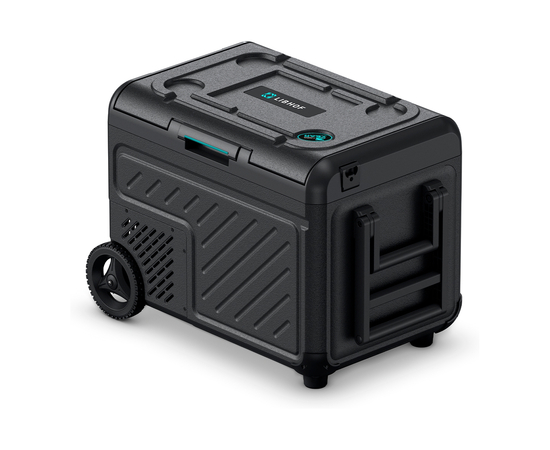 Компрессорный автохолодильник Libhof W-35DH, Независимые камеры: Двухкамерные, Модификации: На колесах, Объём холодильника: 34 литра, фотография № 3 в интернет-магазине «ВТачку»