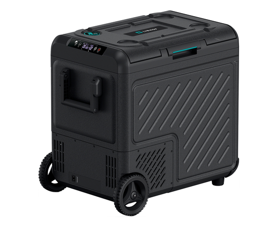 Компрессорный автохолодильник Libhof W-55DH, Независимые камеры: Двухкамерные, Модификации: На колесах, Объём холодильника: 54 литра, фотография № 3 в интернет-магазине «ВТачку»