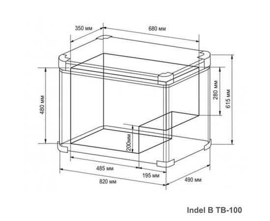Компрессорный автохолодильник Indel B TB100 Steel Black, Независимые камеры: Однокамерные, Объём холодильника: 100 литров, фотография № 8 в интернет-магазине «ВТачку»