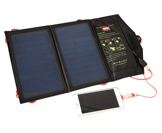 Солнечная панель складная Sun Power 10, фотография № 2 в интернет-магазине «ВТачку»