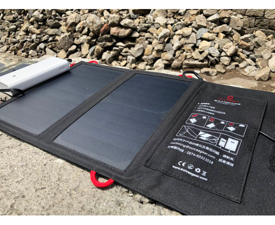 Солнечная панель складная Sun Power 10, фотография № 4 в интернет-магазине «ВТачку»