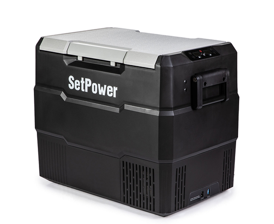 Компрессорный автохолодильник SetPower S60 (12/24В), Независимые камеры: Двухкамерные, Объём холодильника: 60 литров, фото № 2 Компрессорный автохолодильник SetPower S60 (12/24В), Независимые камеры: Двухкамерные, Объём холодильника: 60 литров, фотография № 2 в интернет-магазине «ВТачку»