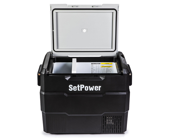 Компрессорный автохолодильник SetPower S60 (12/24В), Независимые камеры: Двухкамерные, Объём холодильника: 60 литров, фото № 4 Компрессорный автохолодильник SetPower S60 (12/24В), Независимые камеры: Двухкамерные, Объём холодильника: 60 литров, фотография № 4 в интернет-магазине «ВТачку»