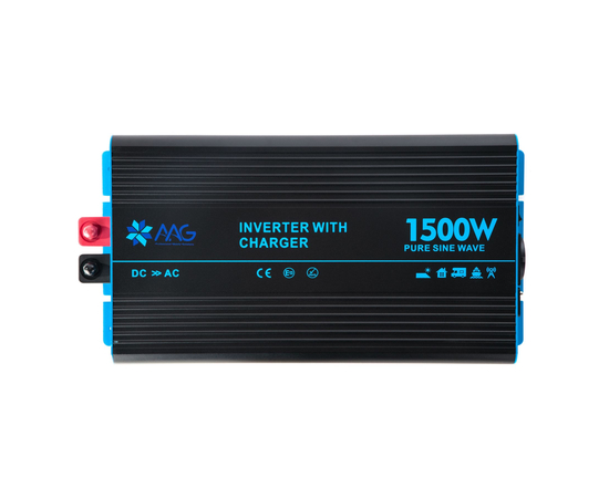 Автомобильный преобразователь напряжения KongSolar AAG RSC1500P 12V, Питание: 12В, Мощность, Вт: 1500, фотография № 2 в интернет-магазине «ВТачку»