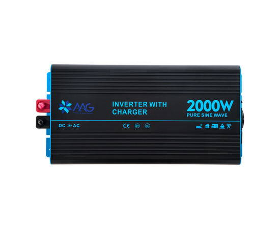 Автомобильный преобразователь напряжения KongSolar AAG RSC2000P 12V, Питание: 12В, Мощность, Вт: 2000, фотография № 2 в интернет-магазине «ВТачку»