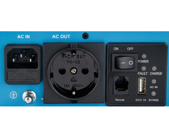 Автомобильный преобразователь напряжения KongSolar AAG RSC2000P 12V, Питание: 12В, Мощность, Вт: 2000, фотография № 6 в интернет-магазине «ВТачку»