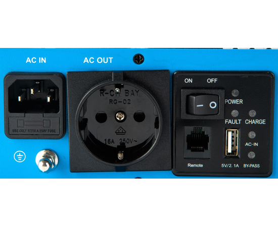 Автомобильный преобразователь напряжения KongSolar AAG RSC2500P 12V, Питание: 12В, Мощность, Вт: 2500, фотография № 6 в интернет-магазине «ВТачку»