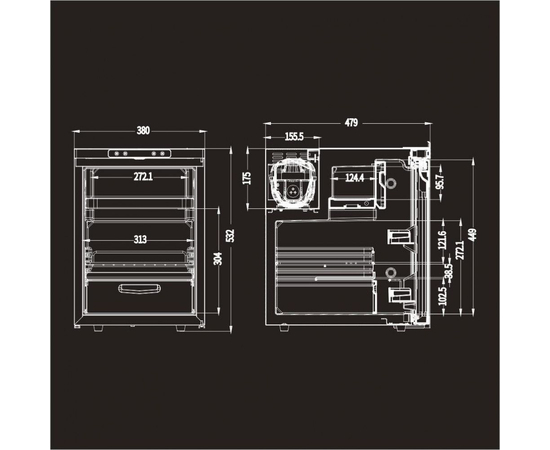 Компрессорный автохолодильник Meyvel AF-DB40X, Объём холодильника: 36 литров, фотография № 25 в интернет-магазине «ВТачку»