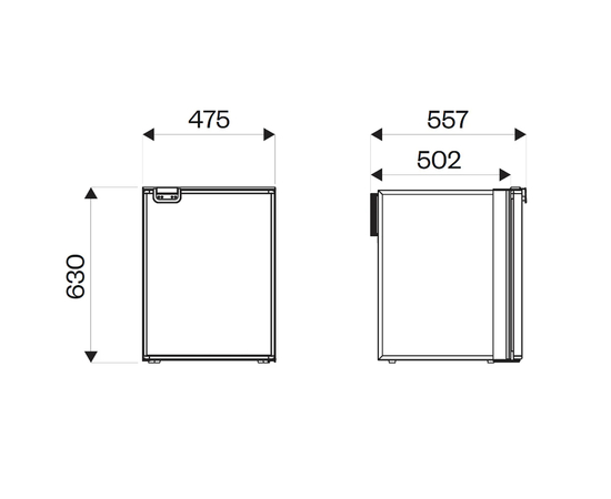 Встраиваемый автохолодильник Indel B Cruise CR85 OFF, Объём холодильника: 85 литров, фото № 11 Встраиваемый автохолодильник Indel B Cruise CR85 OFF, Объём холодильника: 85 литров, фотография № 11 в интернет-магазине «ВТачку»