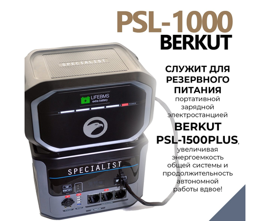 Дополнительная батарея Berkut PSL-1000, Другие модели из линейки: Резервная батарея, фотография №  в интернет-магазине «ВТачку»
