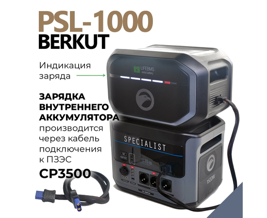 Дополнительная батарея Berkut PSL-1000, фотография № 13 в интернет-магазине «ВТачку»