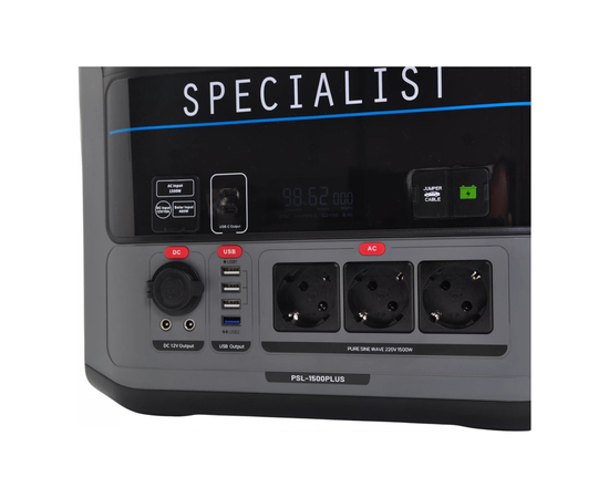 Портативная зарядная станция Berkut PSL-1500PLUS, Другие модели из линейки: PSL-1500PLUS, фотография № 7 в интернет-магазине «ВТачку»