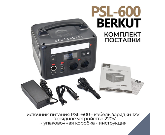 Пусковое зарядное устройство Berkut PSL-600, Другие модели из линейки: PSL-600, фотография № 6 в интернет-магазине «ВТачку»