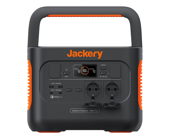 Портативная зарядная станция Jackery Explorer 1000 Pro EU, Ёмкость батареи: 1002 Втч, фотография № 3 в интернет-магазине «ВТачку»