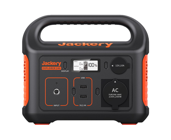 Портативная зарядная станция Jackery Explorer 240 EU - (240 Втч), Другие модели из линейки: Explorer 240, фото № 2 Портативная зарядная станция Jackery Explorer 240 EU - (240 Втч), Другие модели из линейки: Explorer 240, фотография № 2 в интернет-магазине «ВТачку»