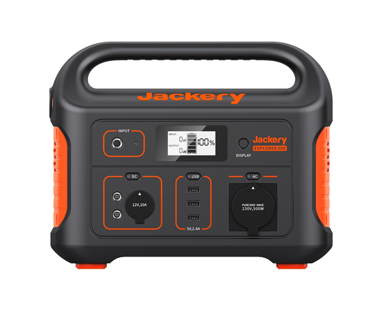 Портативная зарядная станция Jackery Explorer 500 EU - (518 Втч), Другие модели из линейки: Explorer 500, фотография № 3 в интернет-магазине «ВТачку»