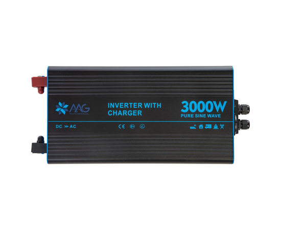 Автомобильный преобразователь напряжения KongSolar AAG RSC3000P 12V, Питание: 12В, Мощность, Вт: 3000, фотография № 3 в интернет-магазине «ВТачку»