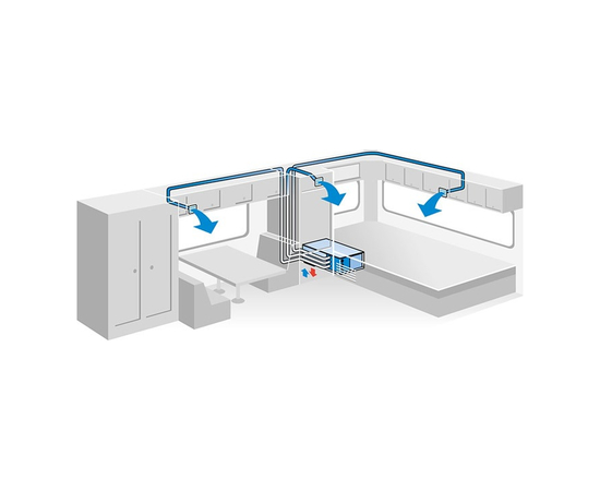 Напольный автомобильный кондиционер Dometic HB 2500, фотография № 2 в интернет-магазине «ВТачку»